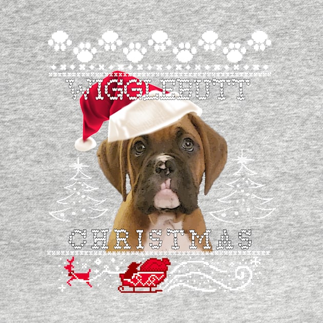 Have a Wigglebutt Christmas Dog Sweater for the Holidays by 3QuartersToday